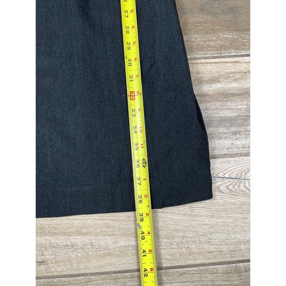 TAHARI ASL Womens Size 8 Gray Lined Sleeveless Knee Length Sheath Dress FLAW - Picture 13 of 16